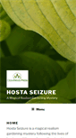 Mobile Screenshot of hostaseizure.com