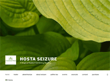 Tablet Screenshot of hostaseizure.com